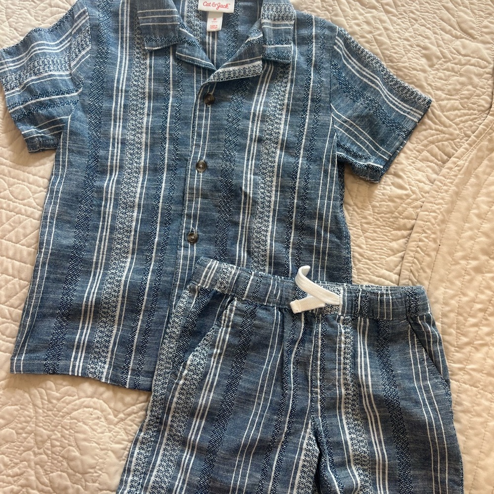 5t boy beachy short set